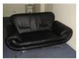 3 2 Seater Black Faux Leather Sofas. For sale are 2....
