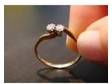Gold & Platinum Crossover Diamond Ring. A beautiful....