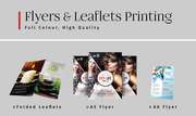 1000 A4 Folded Leaflets and Flyers Printing Services in the UK